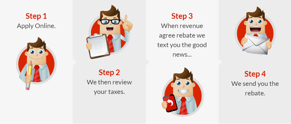 apply tax rebate online