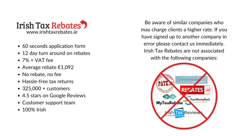 5 Reason To Apply With 100 Confidence To Irish Tax Rebates